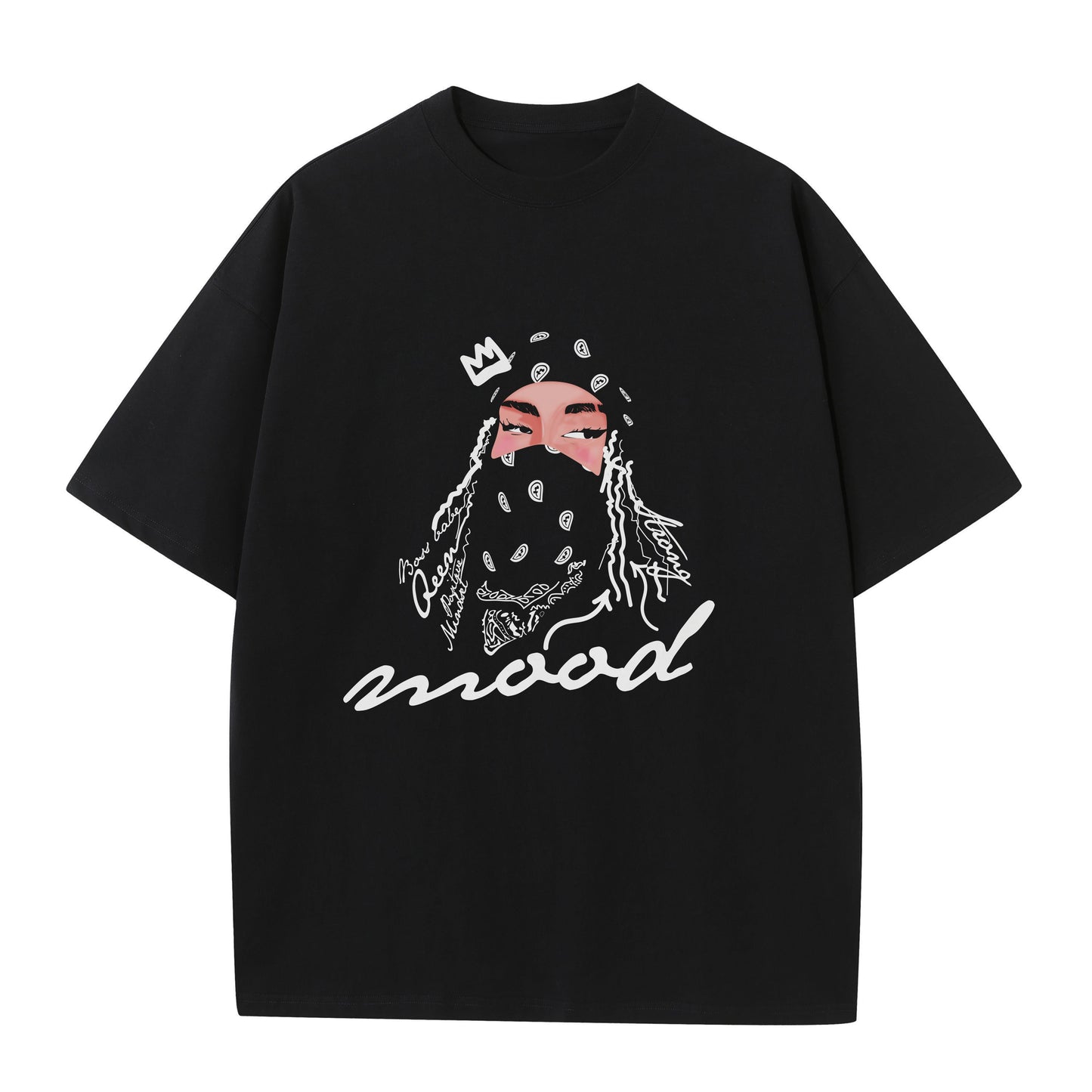 Mood T-shirt Front Graphic Prints